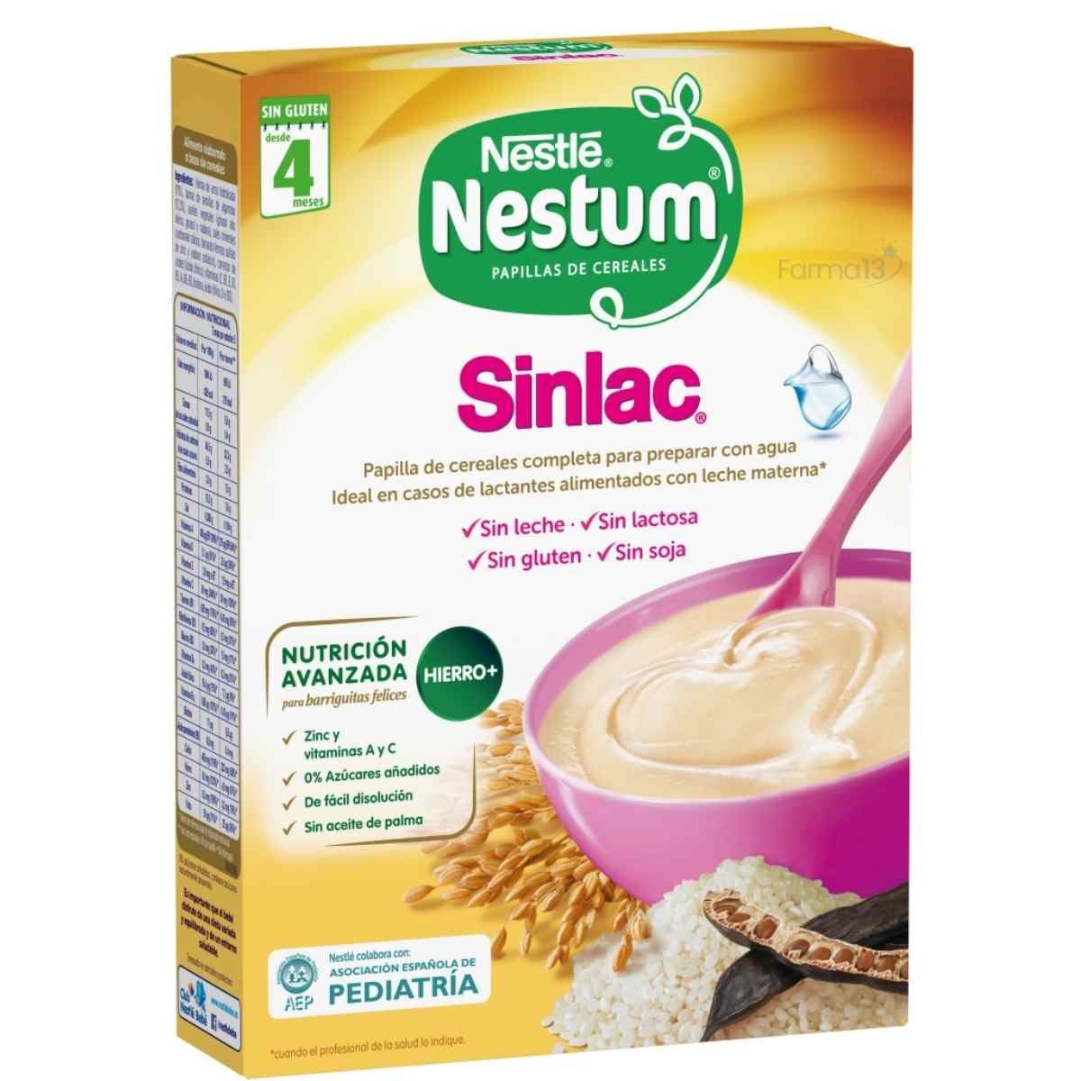 alojamiento desierto Trascender Nestle Nestum Papilla Sinlac 250 G