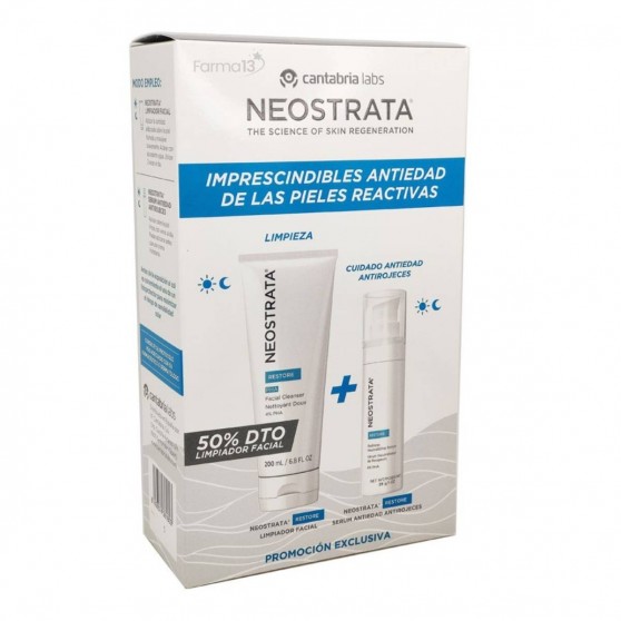 Neostrata Pack Limpiador Facial + Serum Antiedad