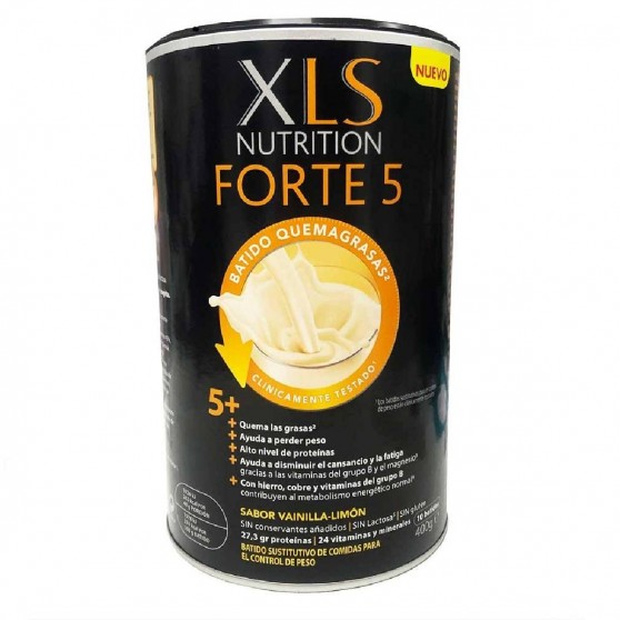 Xls Nutrition Forte 5 Quemagrasas Batido Sustitutivo 400 G