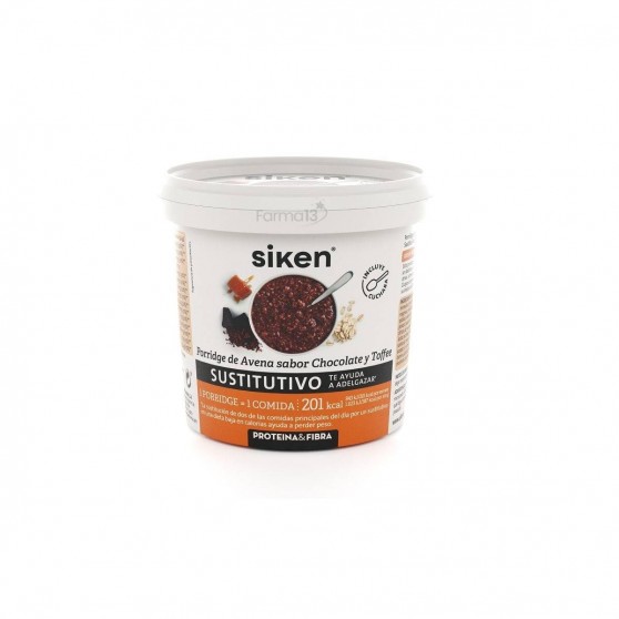 Siken Sustitutivo Porridge Choco-Toffe 52G